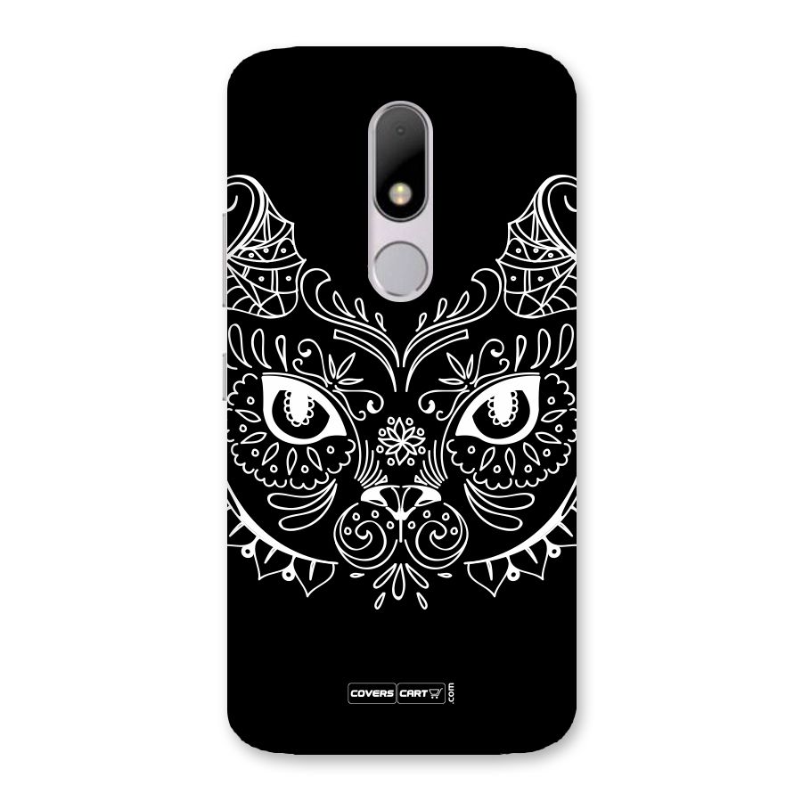 Ethnic Cat Design Back Case for Moto M