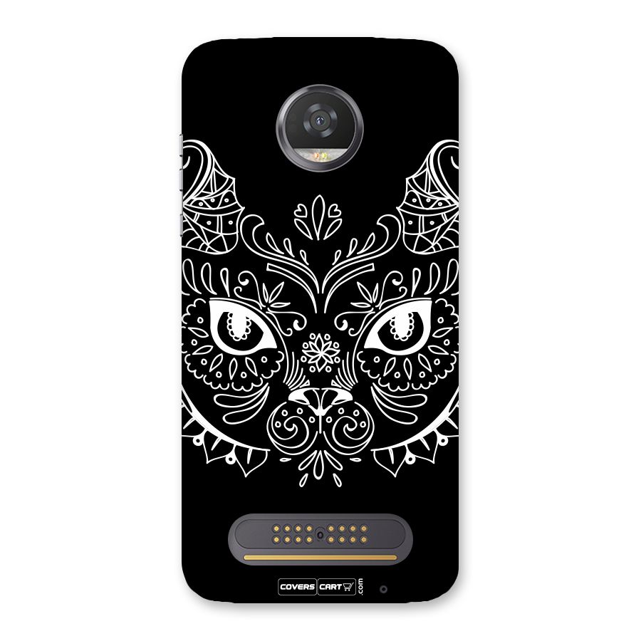 Ethnic Cat Design Back Case for Moto Z2 Play