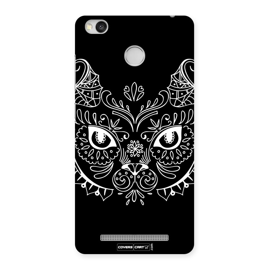 Ethnic Cat Design Back Case for Redmi 3S Prime