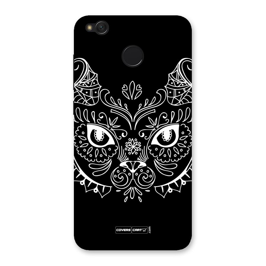 Ethnic Cat Design Back Case for Redmi 4