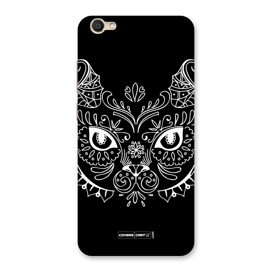 Ethnic Cat Design Back Case for Vivo V5