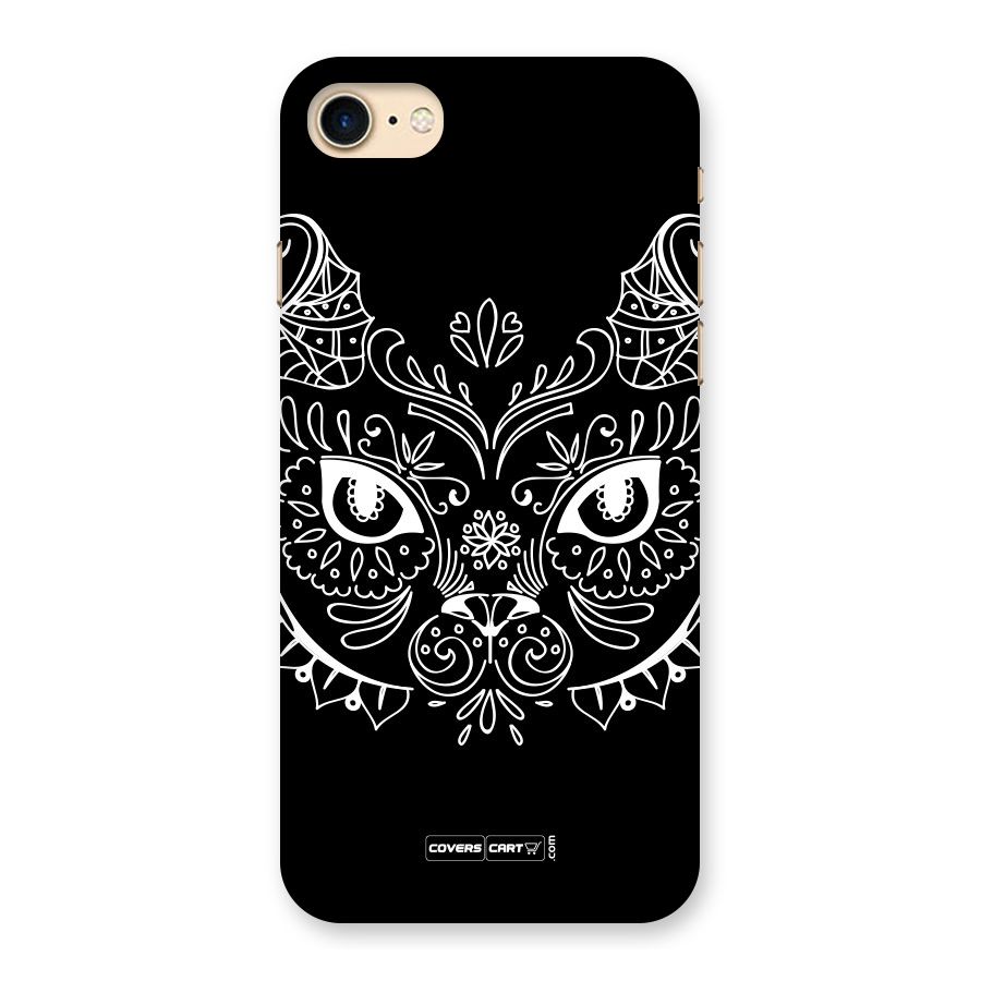 Ethnic Cat Design Back Case for iPhone 7