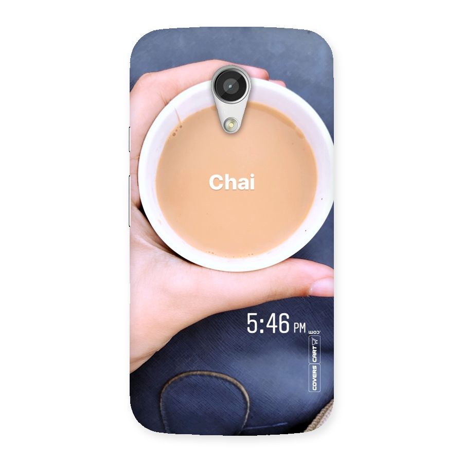 Evening Tea Back Case for Moto G 2nd Gen