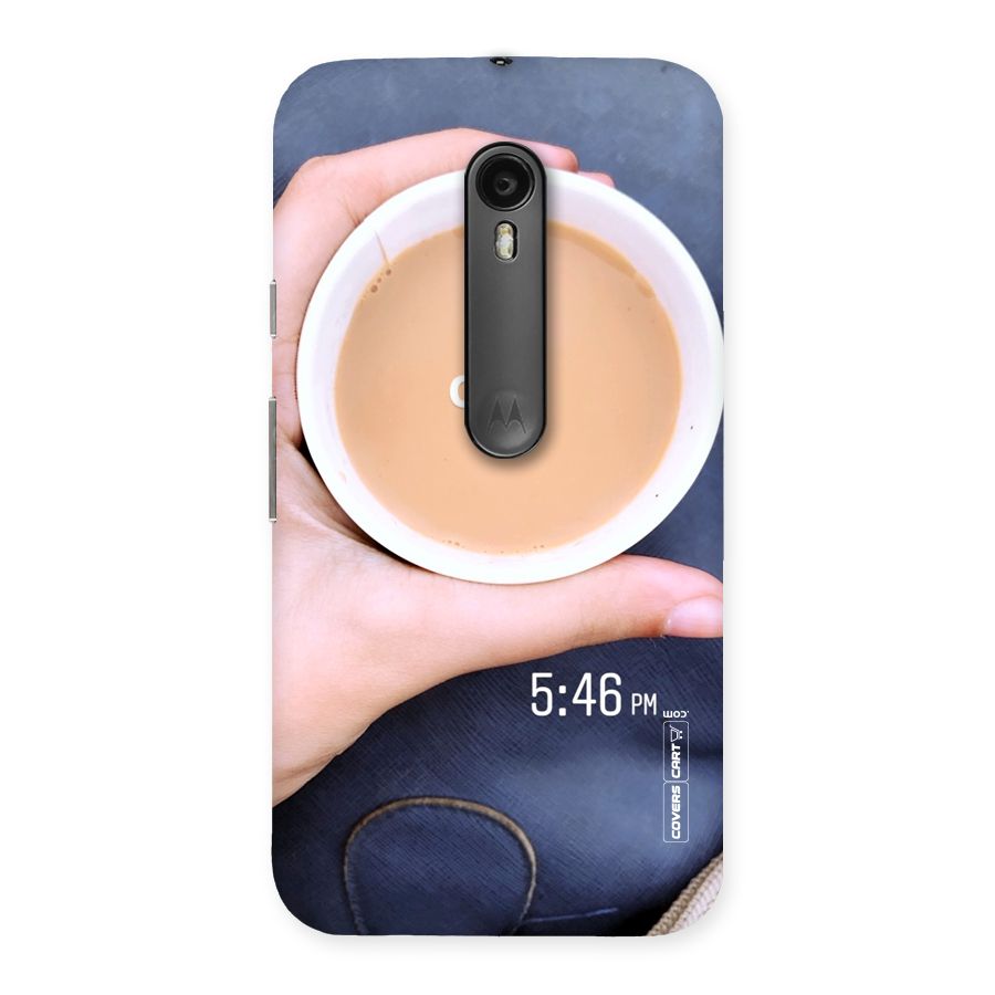 Evening Tea Back Case for Moto G Turbo