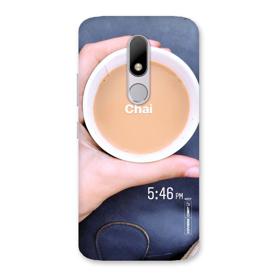Evening Tea Back Case for Moto M