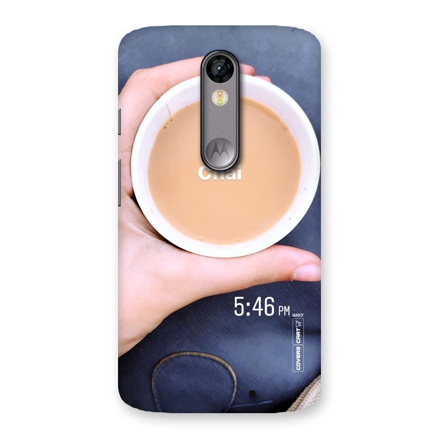 Evening Tea Back Case for Moto X Force