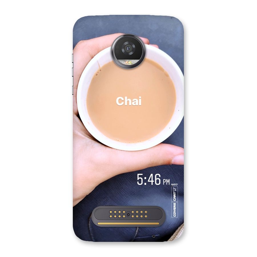 Evening Tea Back Case for Moto Z2 Play