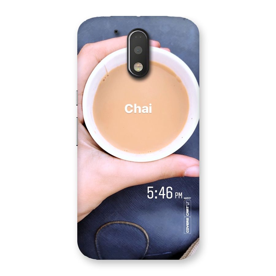 Evening Tea Back Case for Motorola Moto G4