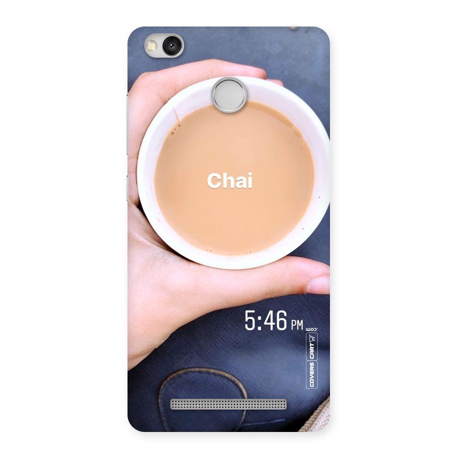 Evening Tea Back Case for Redmi 3S Prime