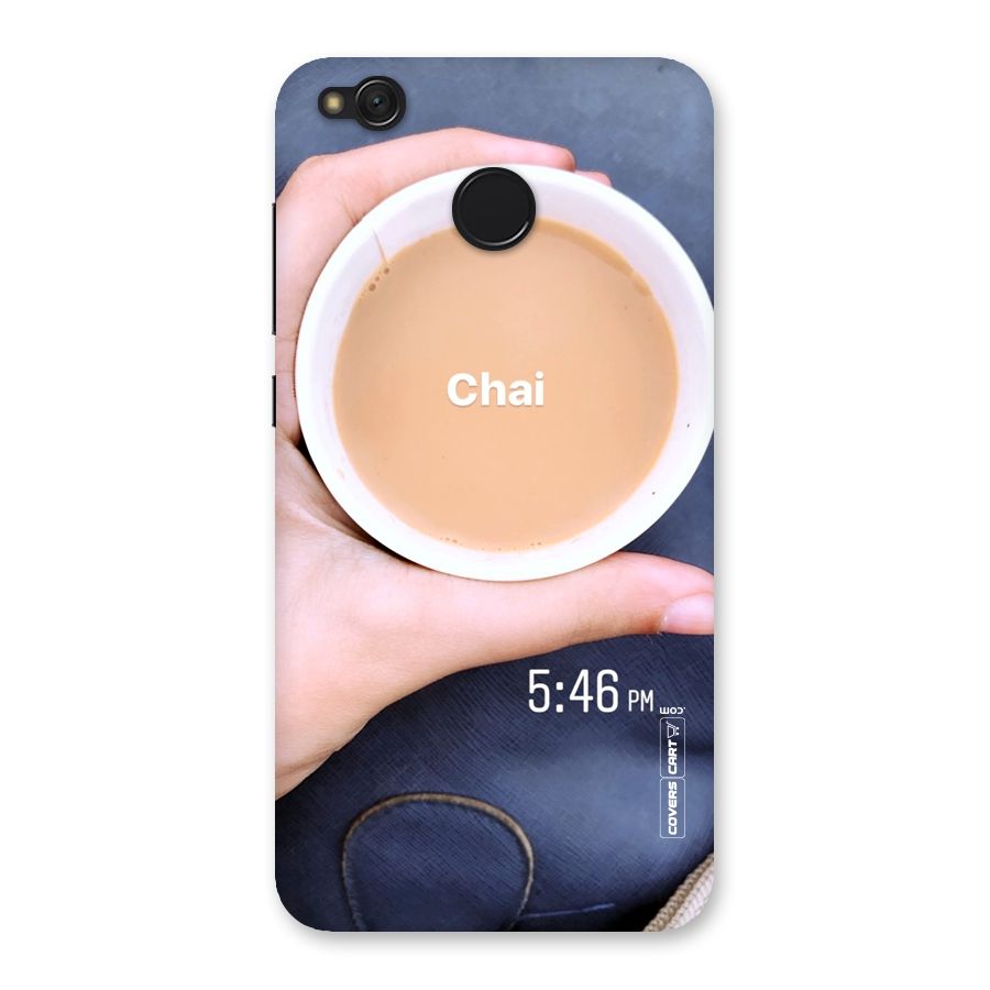 Evening Tea Back Case for Redmi 4