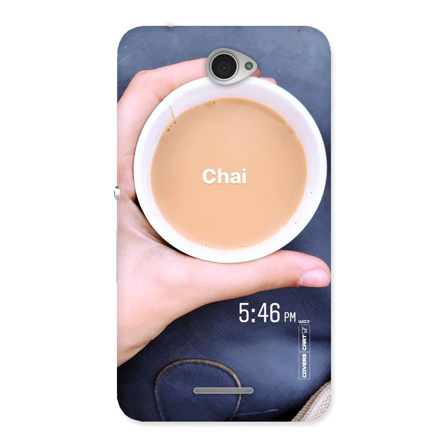 Evening Tea Back Case for Sony Xperia E4