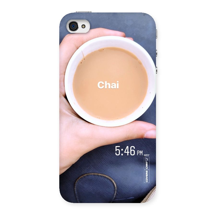 Evening Tea Back Case for iPhone 4 4s