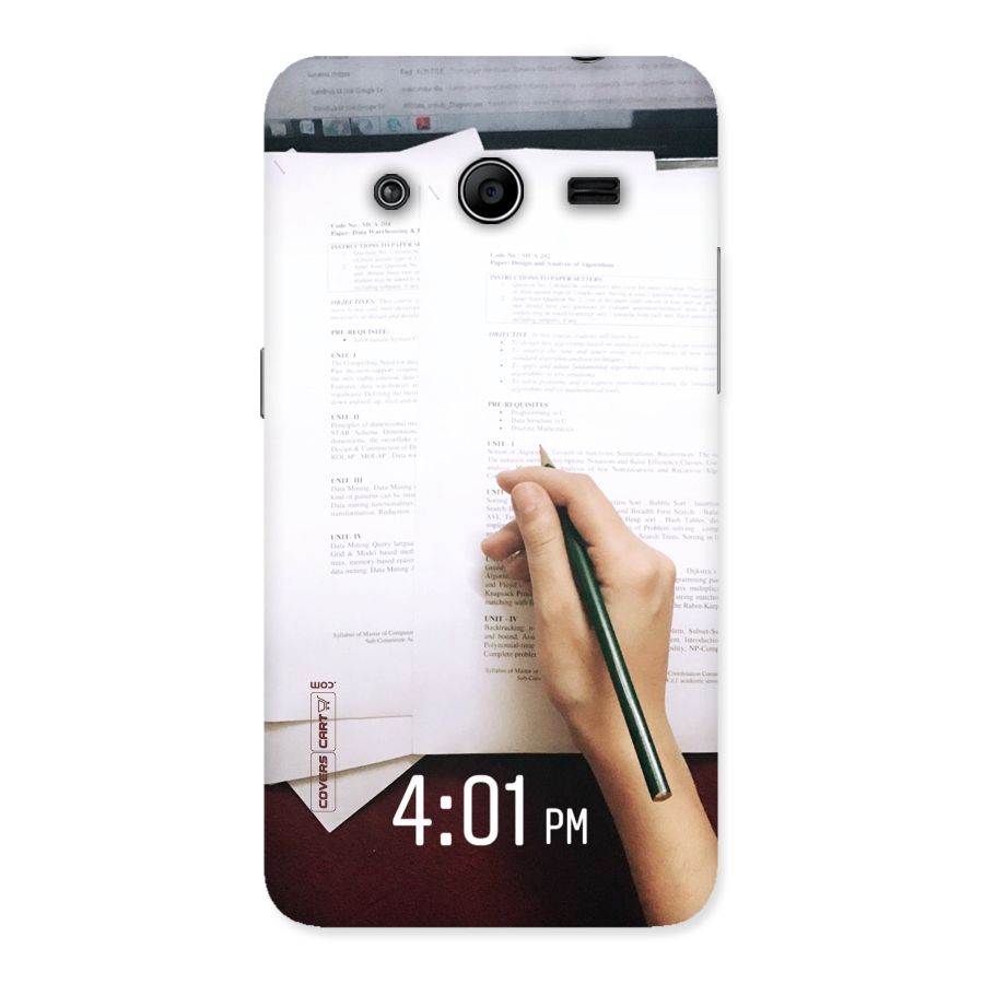 Exam Time Blues Back Case for Galaxy Core 2