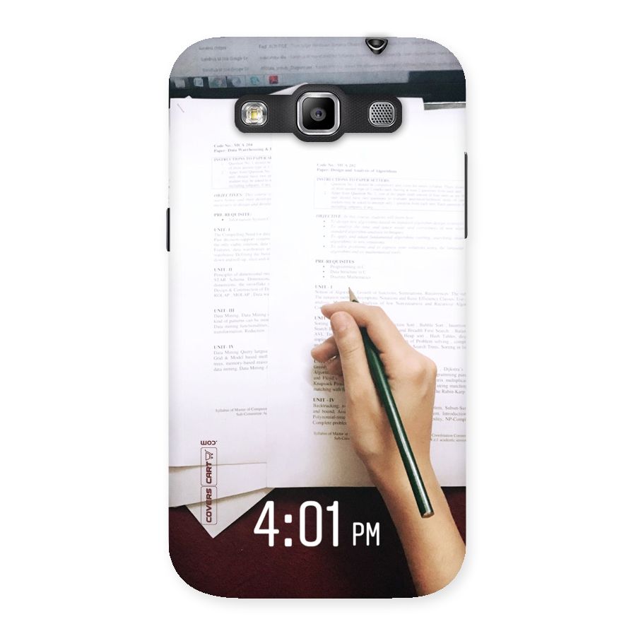 Exam Time Blues Back Case for Galaxy Grand Quattro