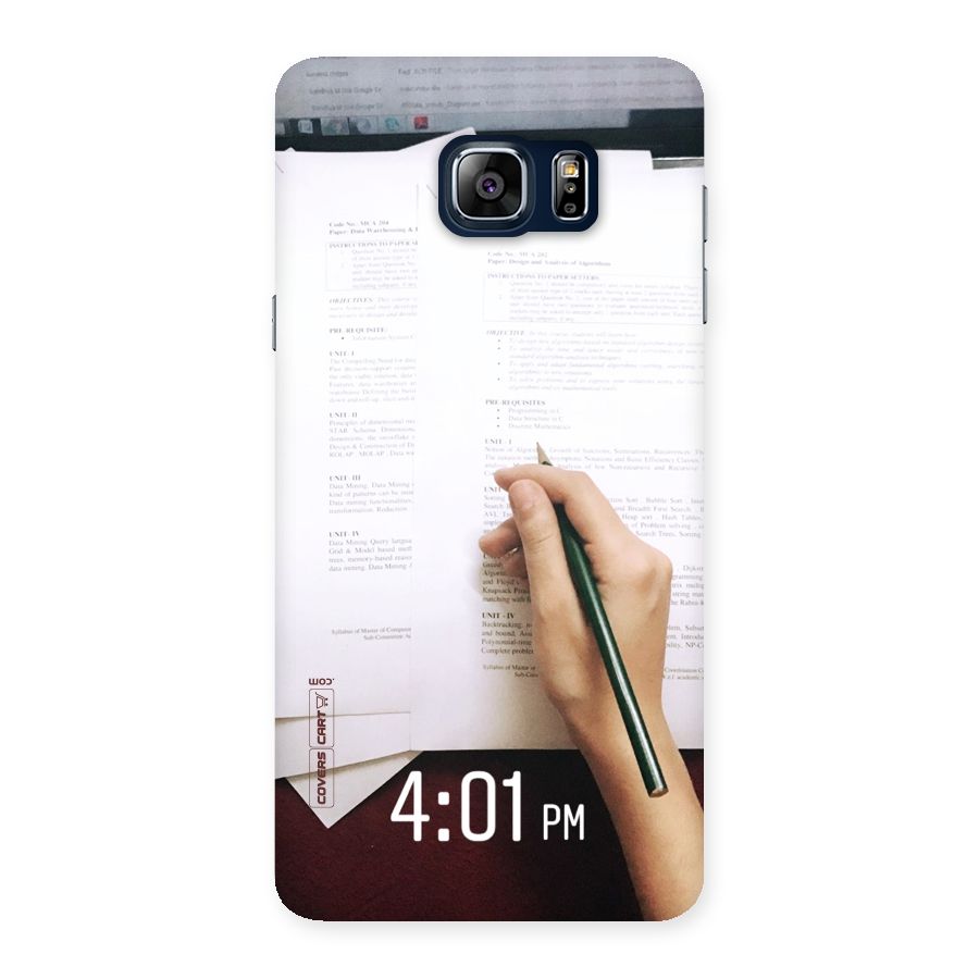 Exam Time Blues Back Case for Galaxy Note 5