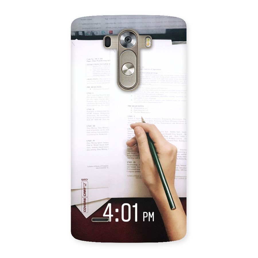 Exam Time Blues Back Case for LG G3