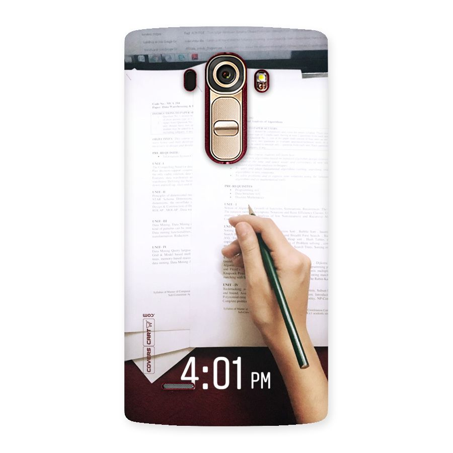 Exam Time Blues Back Case for LG G4