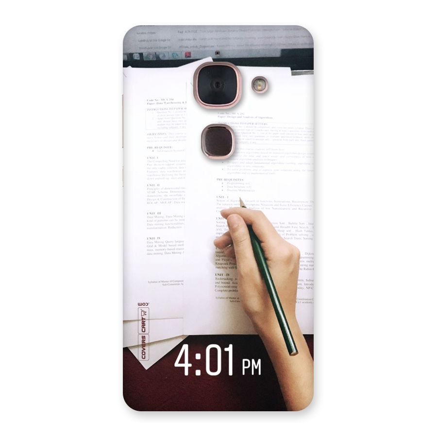 Exam Time Blues Back Case for Le Max 2