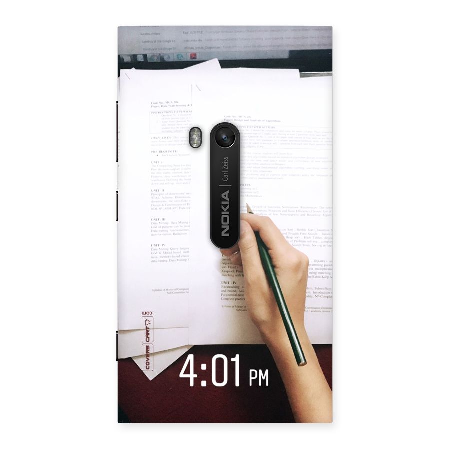 Exam Time Blues Back Case for Lumia 920