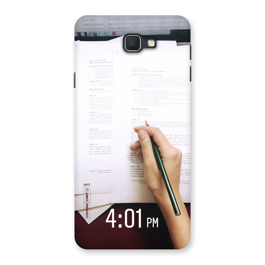 Exam Time Blues Back Case for Samsung Galaxy J7 Prime