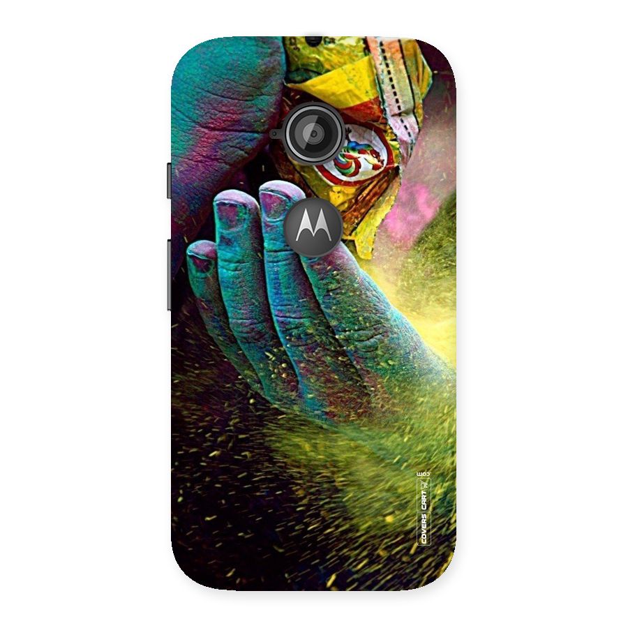 Exotic Colours Back Case for Moto E 2nd Gen