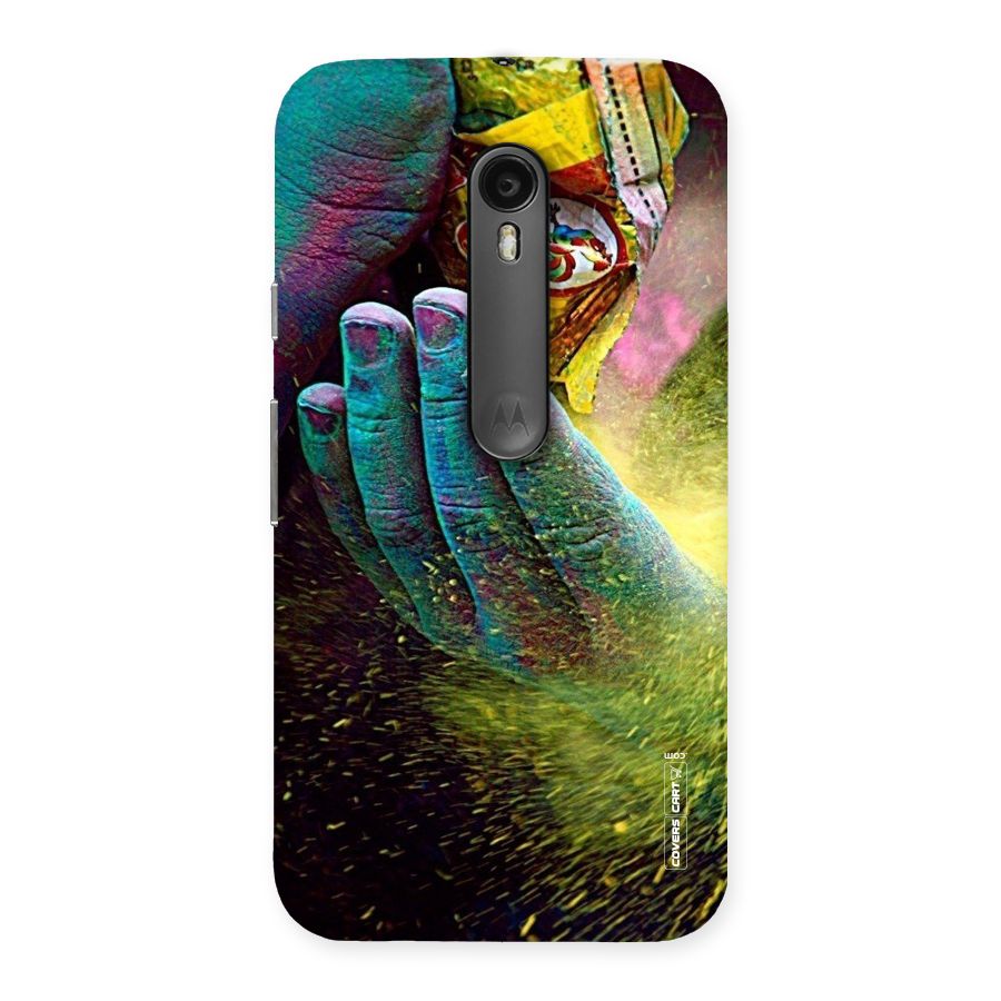 Exotic Colours Back Case for Moto G Turbo