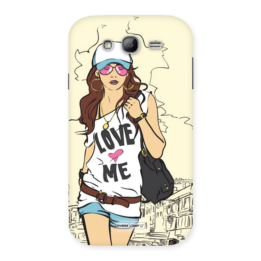 Fashion Girl Back Case for Galaxy Grand