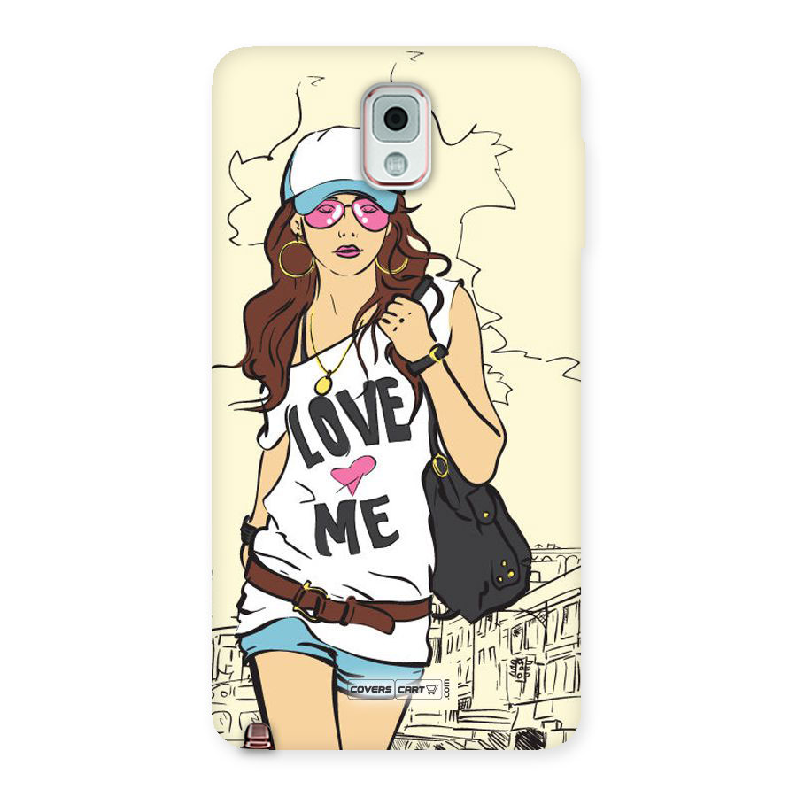 Fashion Girl Back Case for Galaxy Note 3