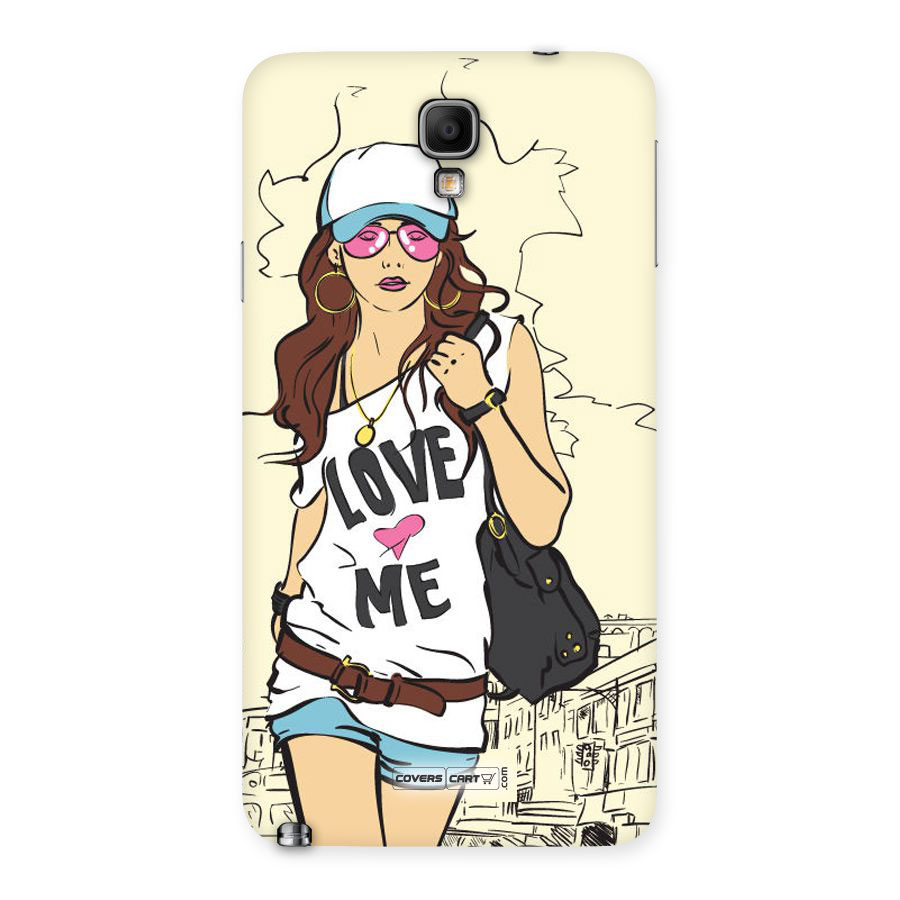 Fashion Girl Back Case for Galaxy Note 3 Neo