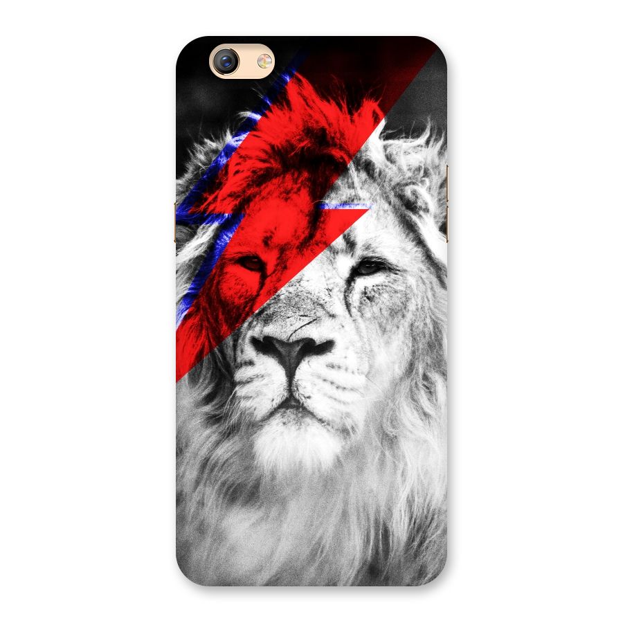 Fearless Lion Back Case for Oppo F3 Plus