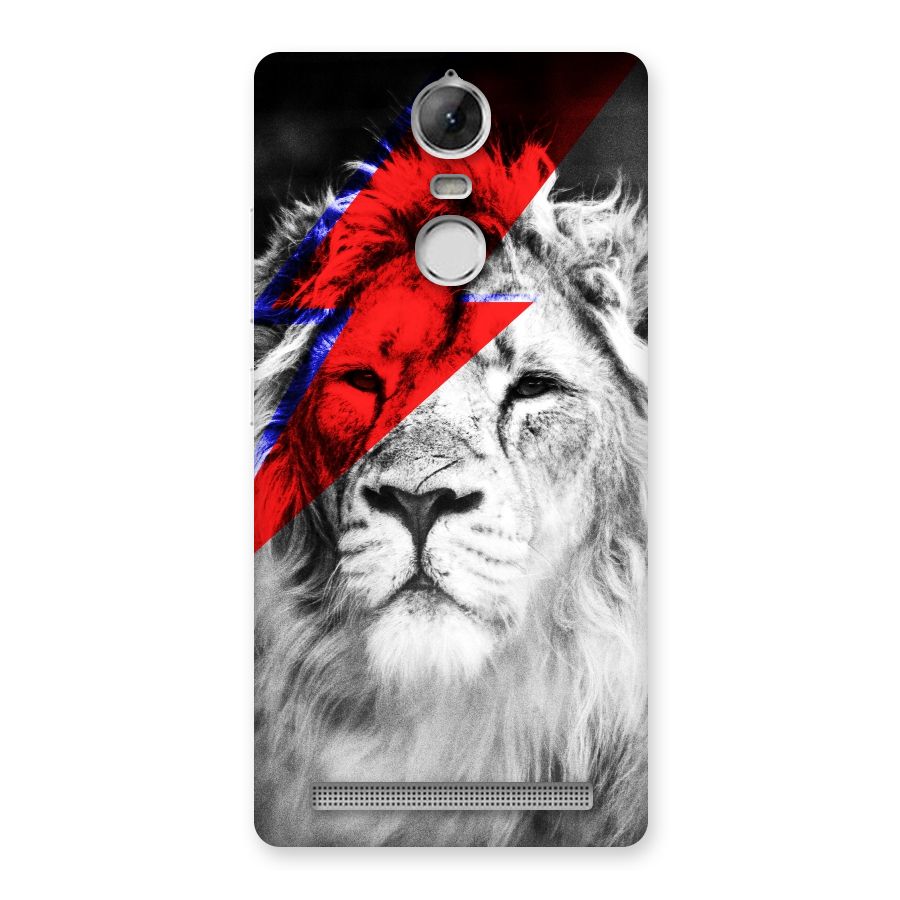 Fearless Lion Back Case for Vibe K5 Note