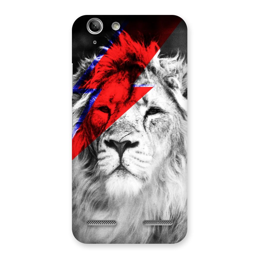 Fearless Lion Back Case for Vibe K5 Plus