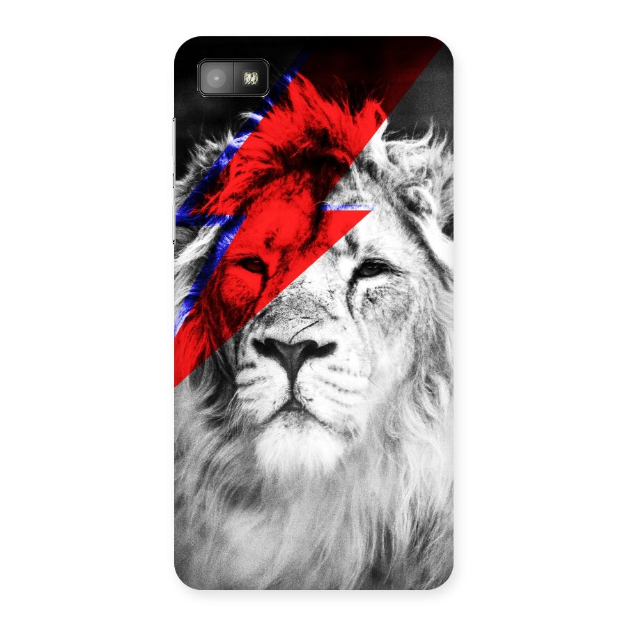 Fearless Lion Back Case for Blackberry Z10
