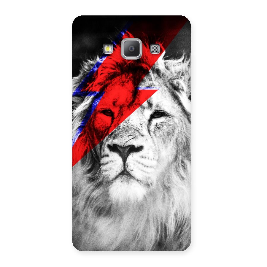 Fearless Lion Back Case for Galaxy A7