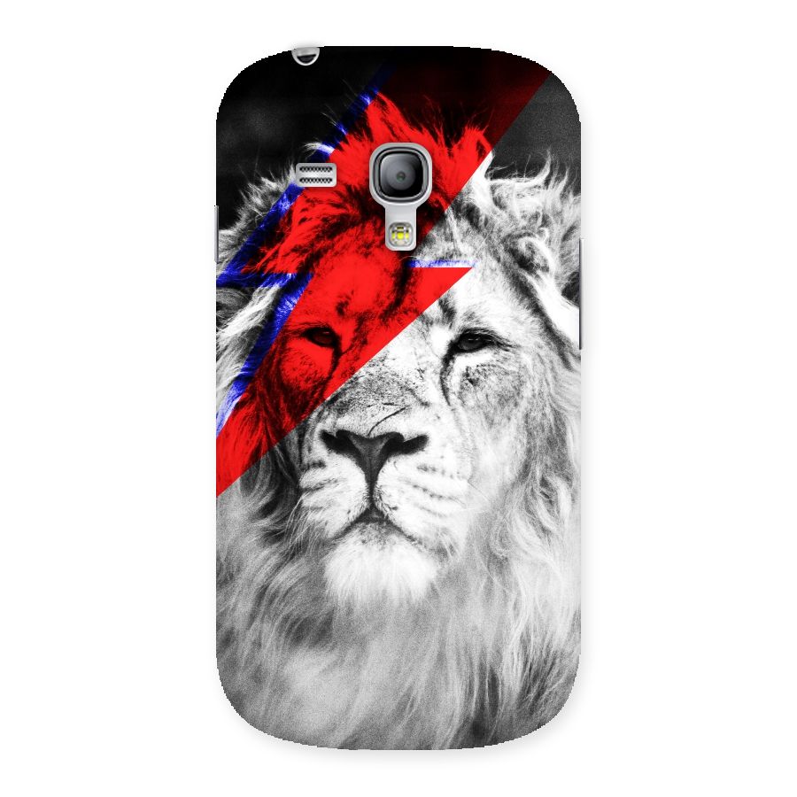 Fearless Lion Back Case for Galaxy S3 Mini