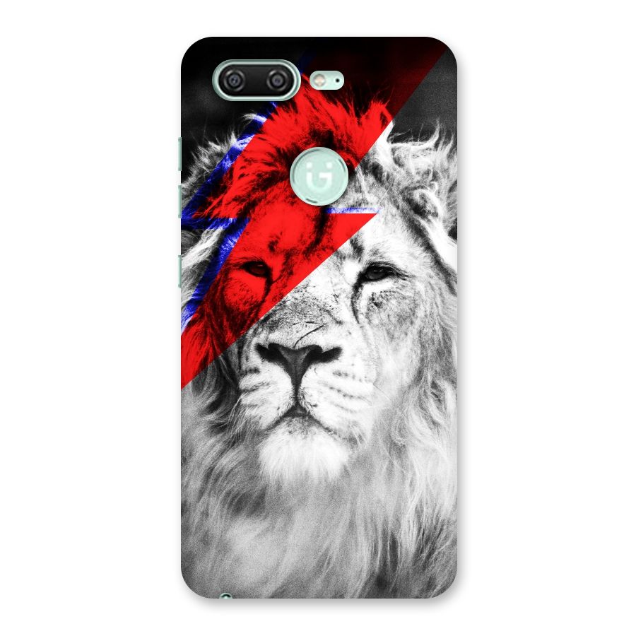Fearless Lion Back Case for Gionee S10