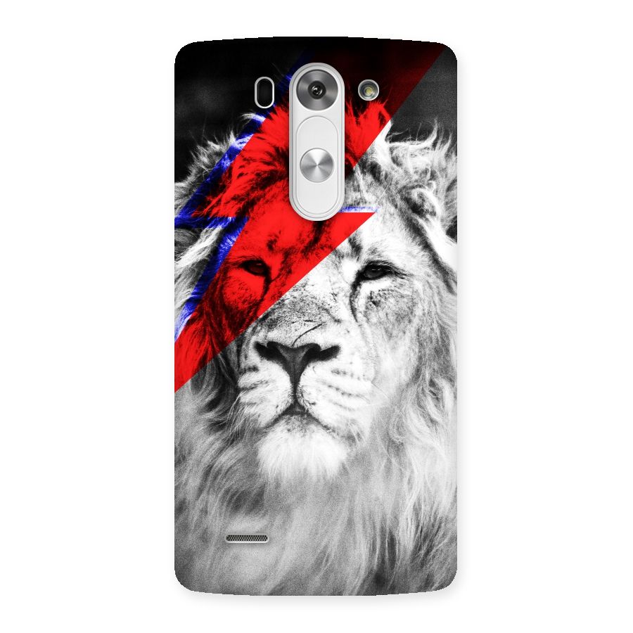Fearless Lion Back Case for LG G3 Mini