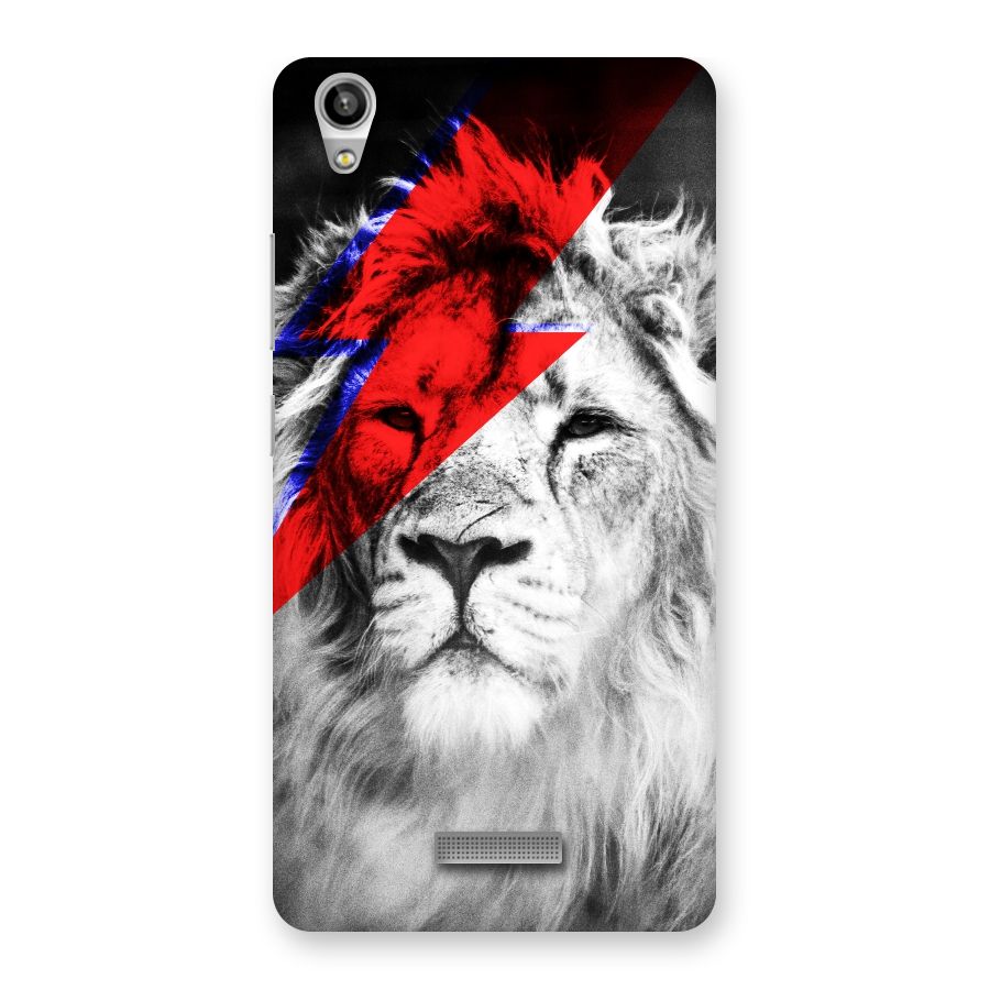 Fearless Lion Back Case for Lava-Pixel-V1