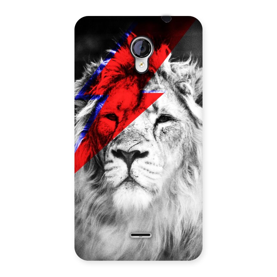 Fearless Lion Back Case for Micromax Unite 2 A106