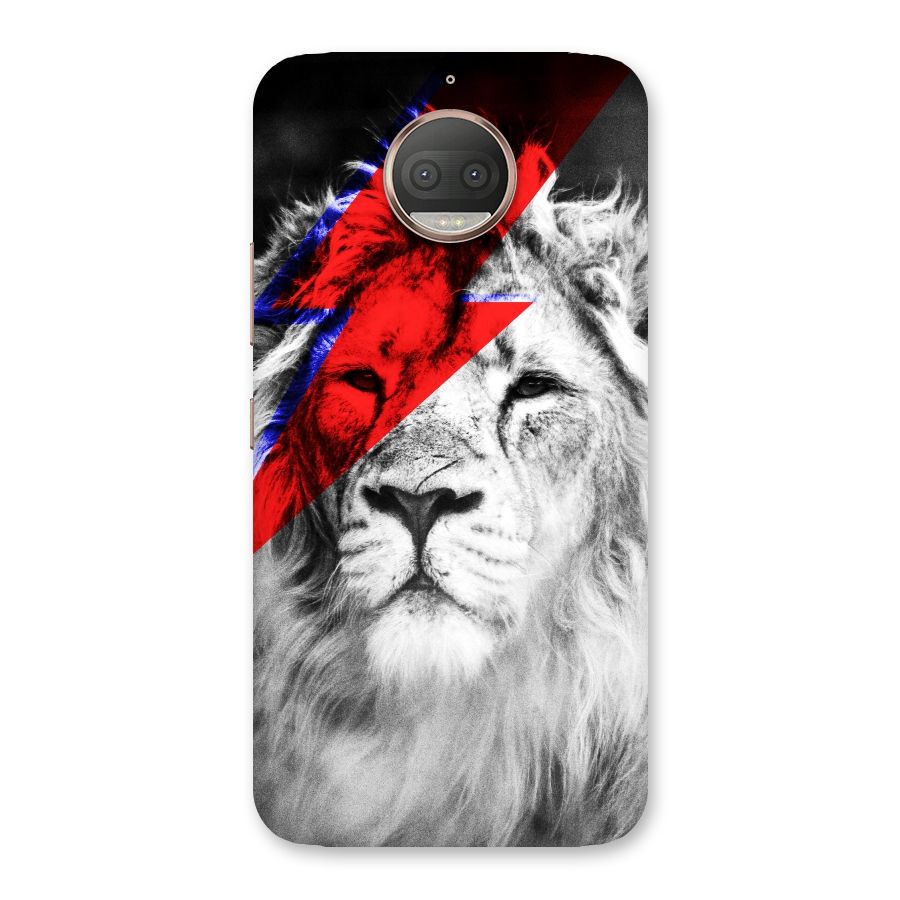Fearless Lion Back Case for Moto G5s Plus