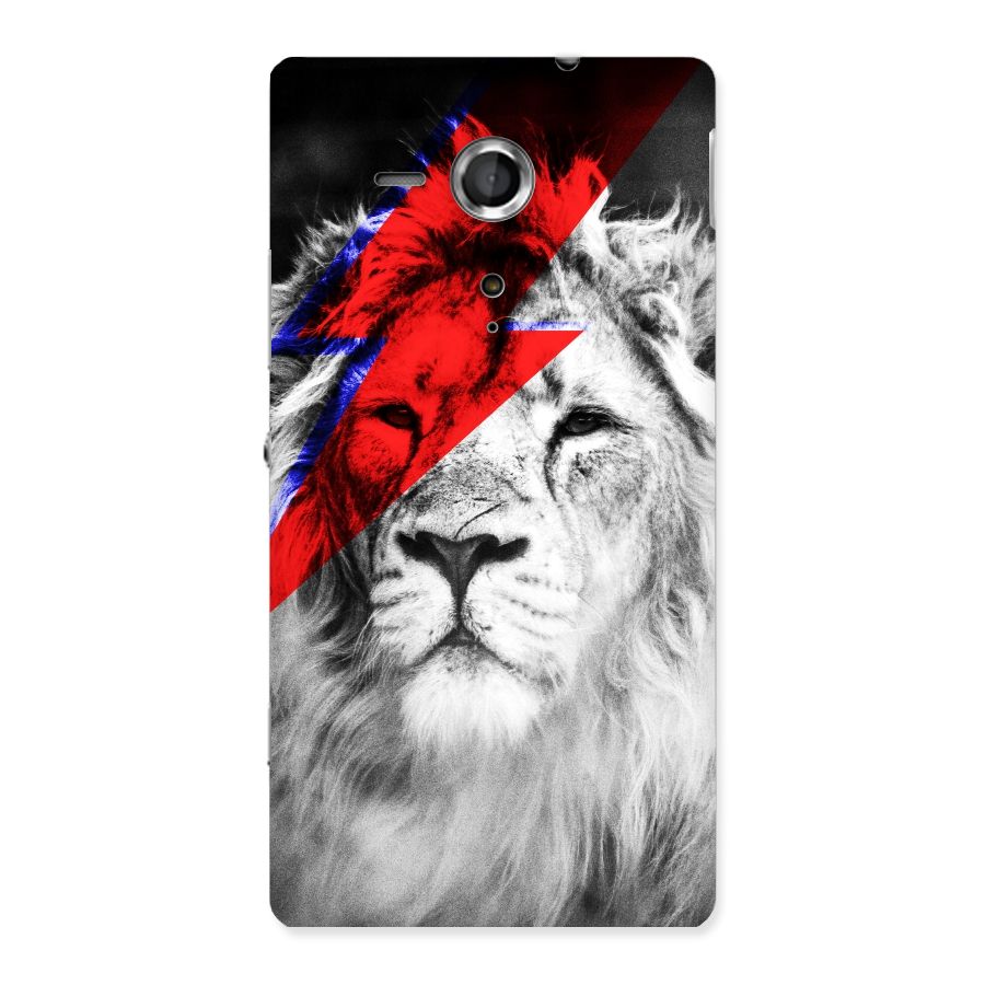 Fearless Lion Back Case for Sony Xperia SP