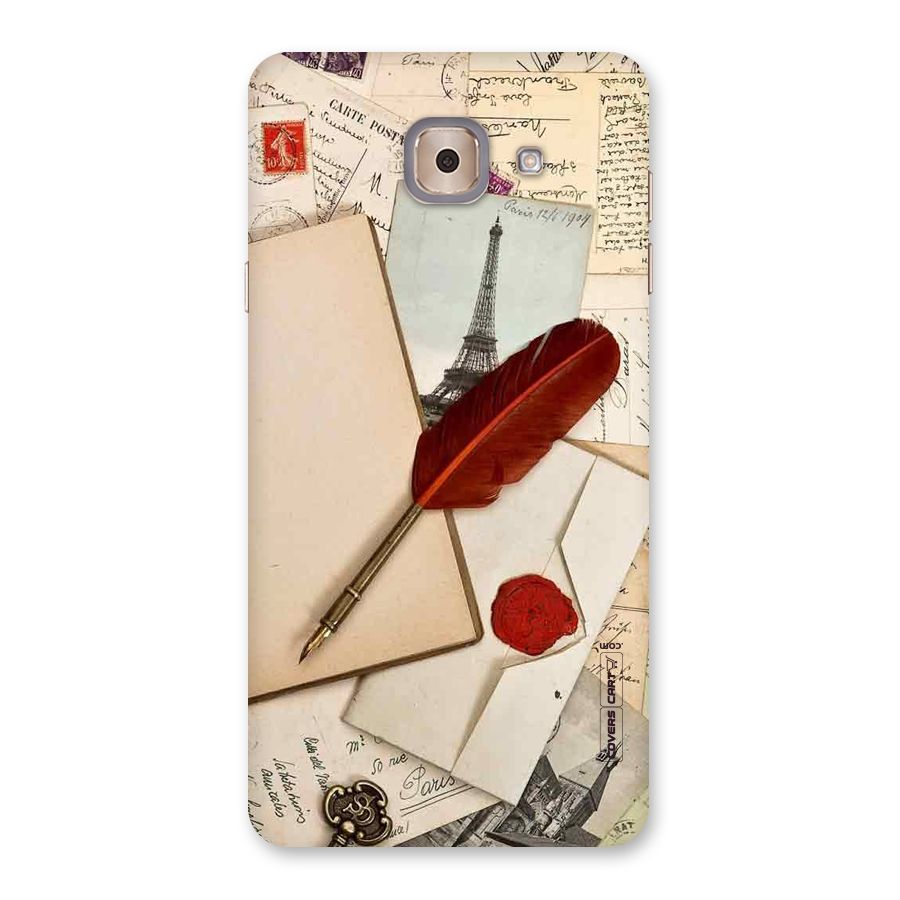 Feather Beauty Back Case for Galaxy J7 Max