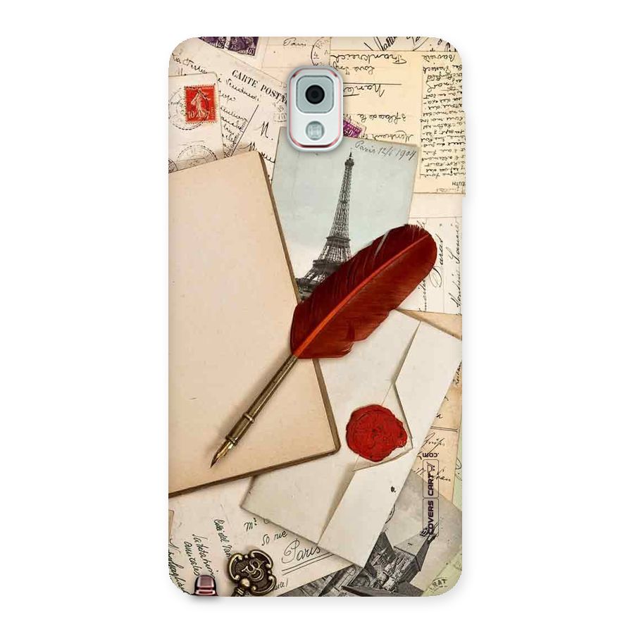 Feather Beauty Back Case for Galaxy Note 3