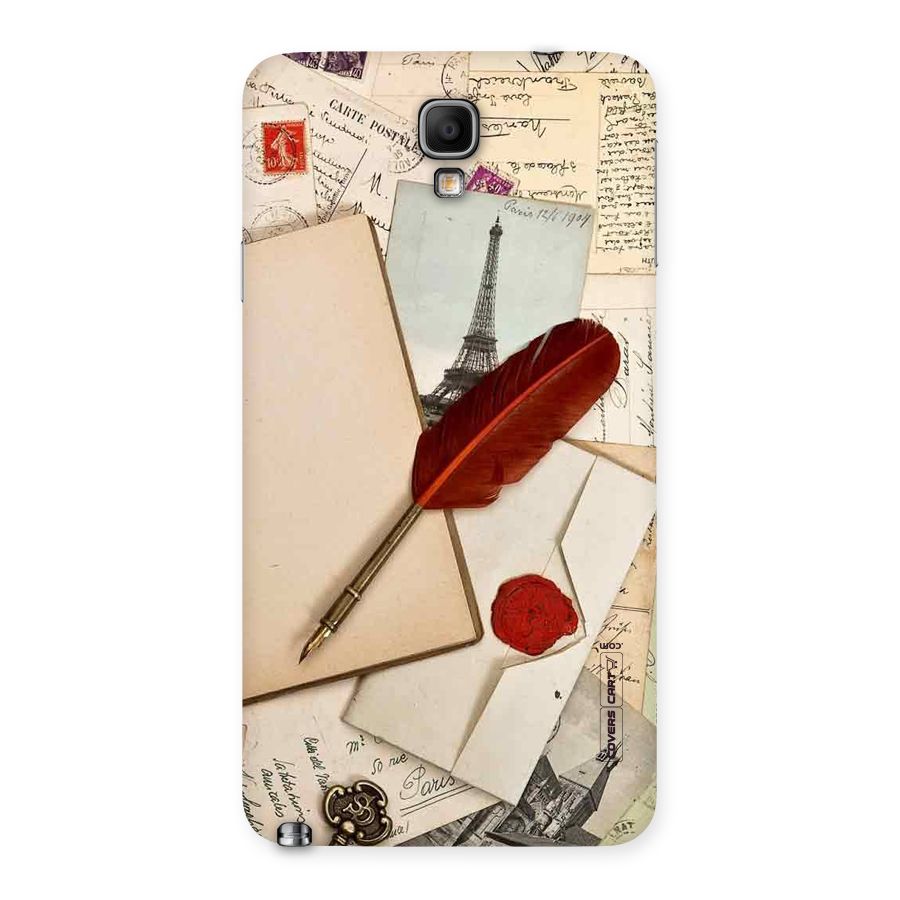 Feather Beauty Back Case for Galaxy Note 3 Neo