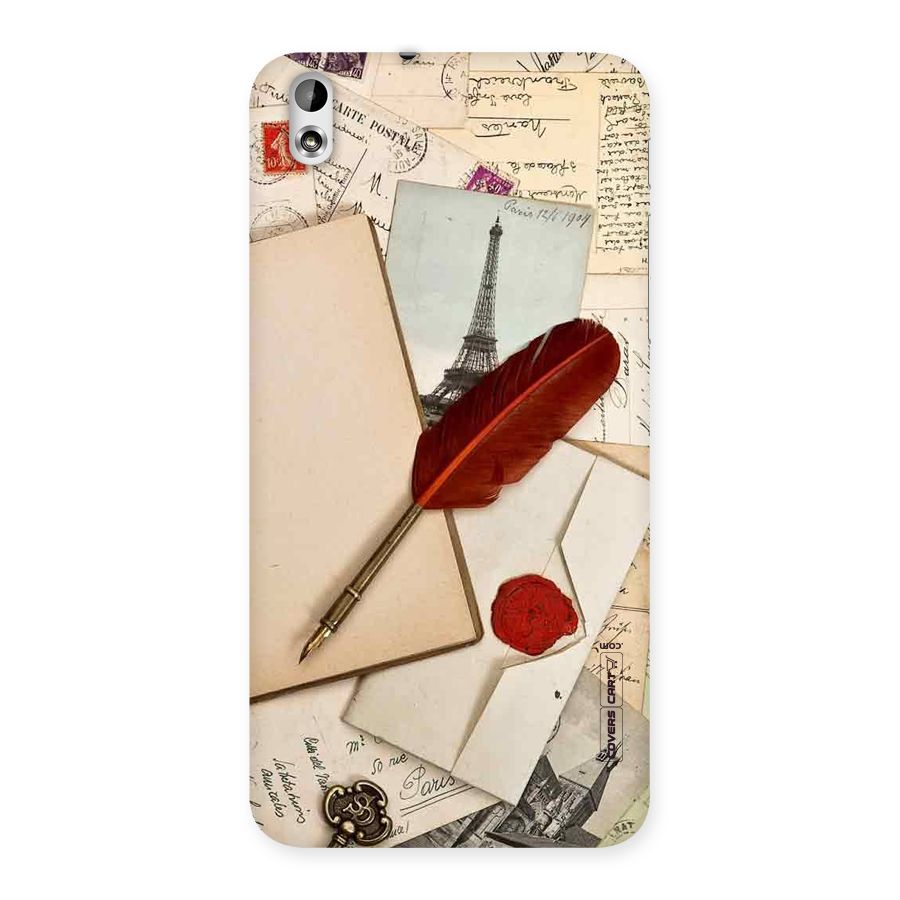 Feather Beauty Back Case for HTC Desire 816g