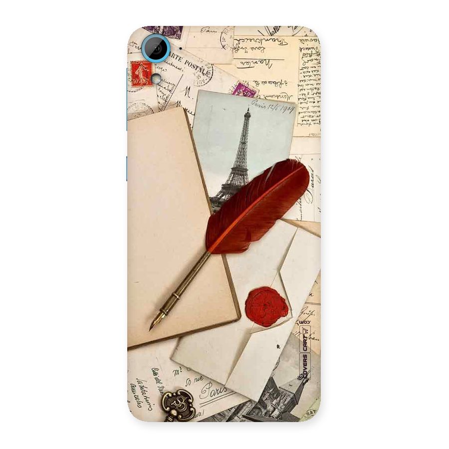 Feather Beauty Back Case for HTC Desire 826