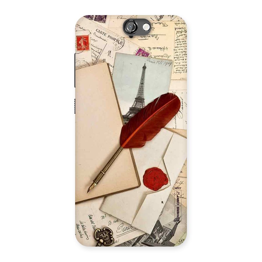 Feather Beauty Back Case for HTC One A9