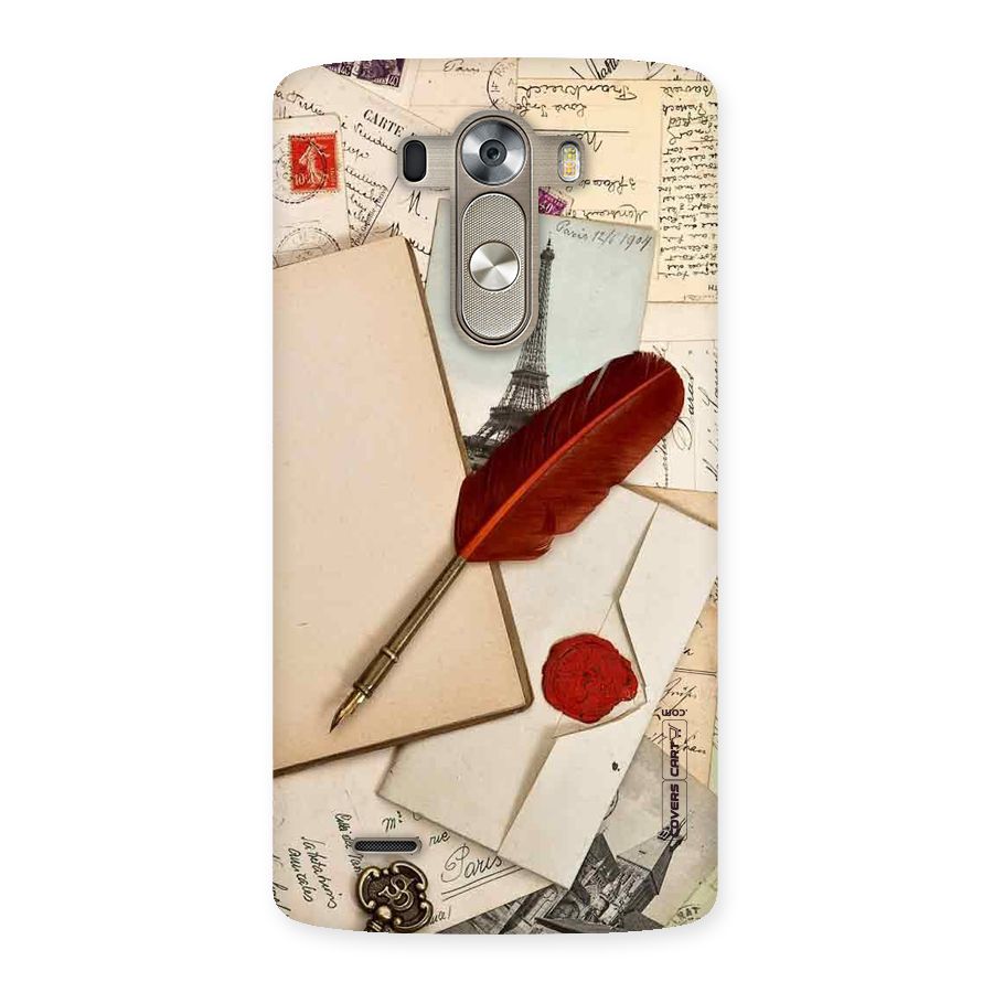 Feather Beauty Back Case for LG G3