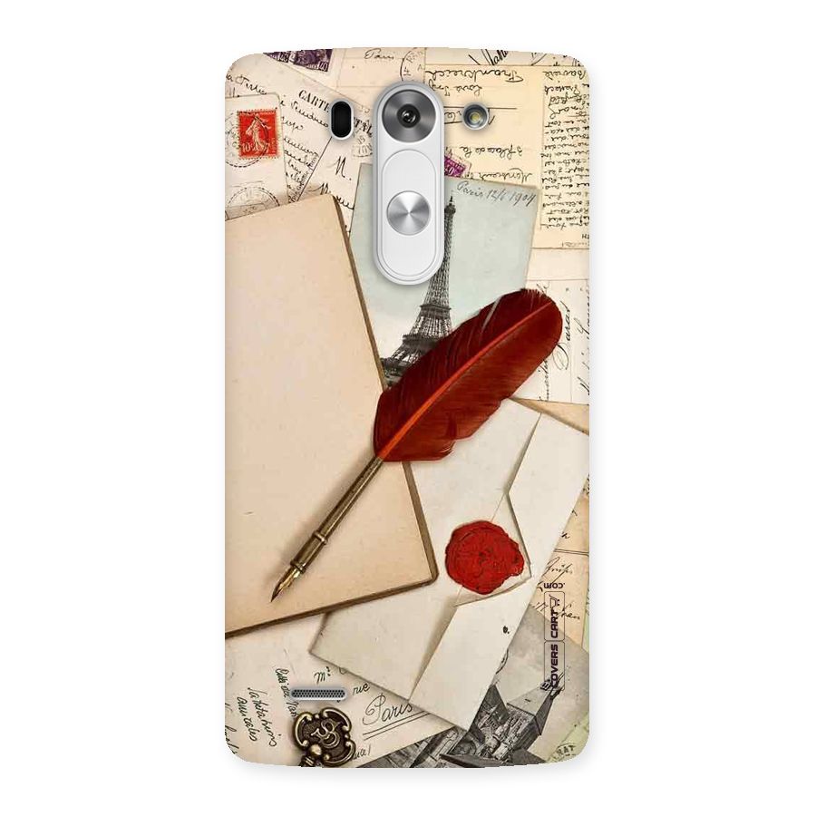 Feather Beauty Back Case for LG G3 Mini