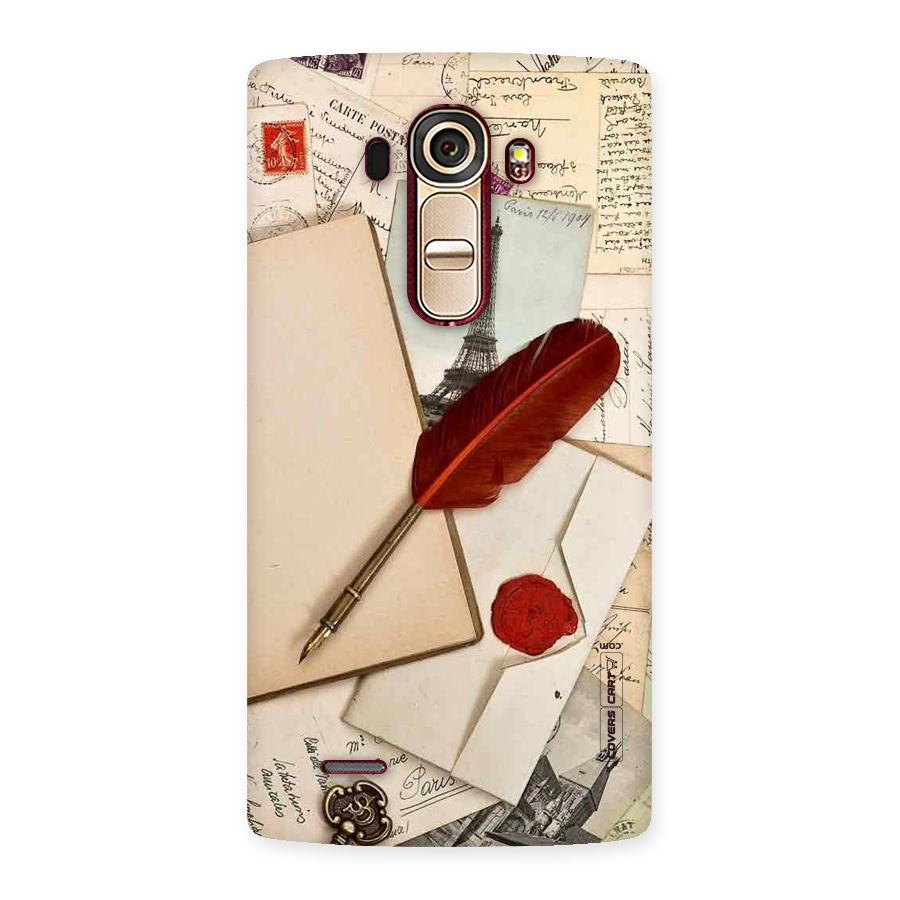 Feather Beauty Back Case for LG G4